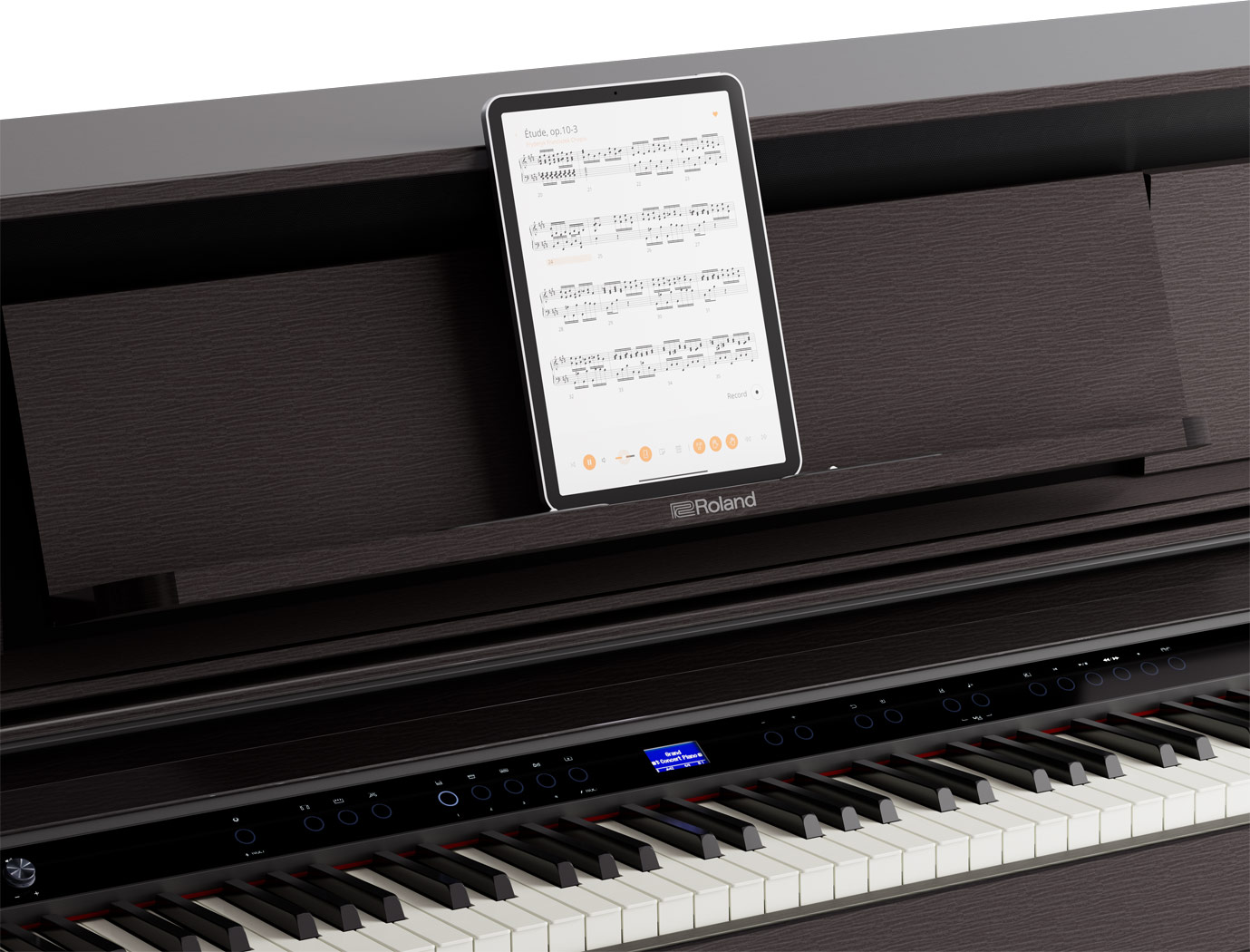 ROLAND LX6CH PIANO DIGITAL VERTICAL NEGRO MATE - Imagen 6